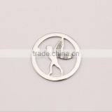 Gold 33MM Coin Dream Peace Faith Love Angel Coin Round Disc Charm thumbnail-1