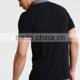 MGOO 100% Cotton Polo Shirts For Men Color Combination Collar Design Polo Shirt With Chest Pocket thumbnail-2