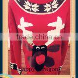 100 Acrylic Knitted Fabric Christmas Gift Cloth thumbnail-4