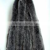 BBG-H-25 Dye Color Large Fox Fur Tail Collar /real Fur Trim for Winter Coat/Parka thumbnail-2