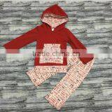 Kids Clothes 2016 Girl Spring Red Clothing Kids Giggle Moon Remake Outfits Wholesale Valentine Children's Boutique thumbnail-1