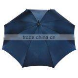 48" Universal Auto Open Umbrella - Umbrella Case Includes a Shoulder Strap, Large Wooden Handle and Comes With Your Logo thumbnail-3