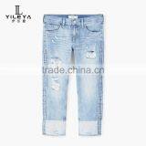 Branded 100% Cotton Jeans Low Price Manufacturers in China thumbnail-5