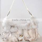 2016 New Shoulder Fashion Fur Bag / Winter Women Real Silver Fox Fur Bag thumbnail-3