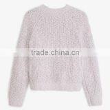 2017 Wholesale Customized Fashion Round Neck Sweaters Women's Pullover for Lady thumbnail-3