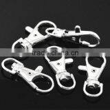 Silver Plated Lobster Swivel Clasps for Key Ring 39x16mm(1-1/2"x5/8"), Sold per Packet of 20,Customize thumbnail-1