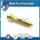 Made In Taiwan Fasteners Brass Special Hex Head Screw Copper Nails Stainless Steel Special Screw thumbnail-4