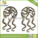 Fashion Stainless Steel Octopus Pendant Ear Plug thumbnail-2