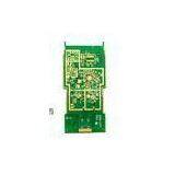 2 Layer Mobile HDI PCB Board, Green Immersion Gold Printed Circuit Boards