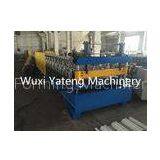 11 Kw + 11 Kw Durable Galvanized Sheet Floor Deck Roll Forming Machine Building Application