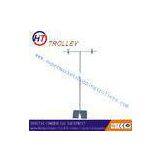 Zinc Plated Metal Sample Display Rack For Business / Supermarket