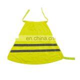 High visibility pet safety vest in reflective safety clothing