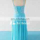 Floor Length Sweetheart Neckline Straps Beaded Wholesale Suzhou Plus Size Prom Dresses thumbnail-2