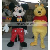 Custom fur Costumes, Mascot Design plush costume(Mouse & barney)