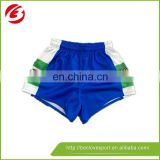 Sublimation Breathable Durable Rugby League Playing Training Shorts
