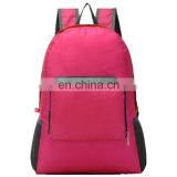 wholesale custom waterproof foldable backpack fodable travel bag