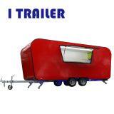 Chinese Fiberglass Food Caravan With Big Wheels thumbnail-5