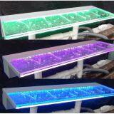 mic RGB LED light acrylic spillway water curtain pool fountain swimming fountain