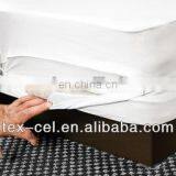 White Knitting Fabric Waterproof Mattress Encasement/Cover Zipper Cover thumbnail-4
