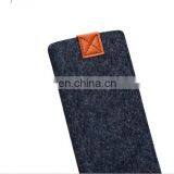 Оптовая продажа миниатюрных кошельков для мобильных телефонов из войлока с индивидуальным логотипом thumbnail-2