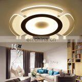 Creative Acrylic Round Living Room Led Ceiling Light thumbnail-5