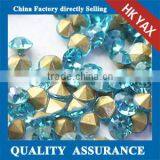 Black China Whloesale Glass Chaton Rhinestone Crystal for Wedding Dress Decoration Phone Cover thumbnail-3