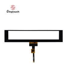 Best customize long stretched shape GT911 chip I2C Interface 6.6 inch galss capacitive touch screen panel