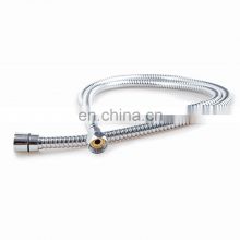gaobao hot selling silver stainless steel flexible shower hose