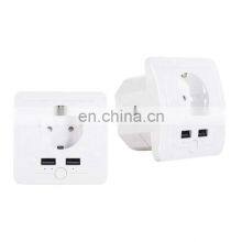 Luxury Home Remote Control Single Port Mini Controlled Outlet App Controls Wall WiFi Smart Socket thumbnail-4
