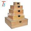 Variety Square Wooden Organizer Boxes Storage With Lid and Clasp thumbnail-4
