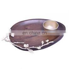 Natural Wooden Bowl thumbnail-1