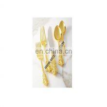 Gold Plated Antique Fancy Cutlery