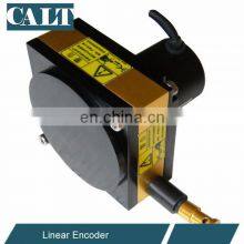 3000mm Draw Wire Position Sensor 0-5v 0-10v 4-20mA Output Potentiometer Rope Sensor thumbnail-2