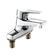Modern Hot and Cold Single Handle Bathroom Basin Faucet