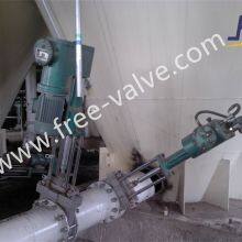 Electro hydaulic operated knife gate valve application02