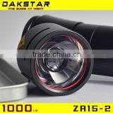 DAKSTAR NEW ZR15-2 XM-L U2 1000LM 18650&26650 Zoom Dimmer Flashlight LED Flashlight thumbnail-5