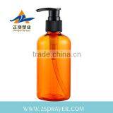 Aluminum Gold Pump With Bottles Shower Gel Bottles Plastic Luxury Cosmetic Sprayer Bottle thumbnail-2