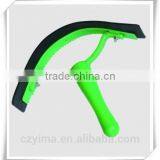 Plastic Horse Sweat Scraper With Comb thumbnail-1