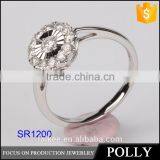 Latest Silver Finger Ring Designs for Girls Jewelry Set thumbnail-1