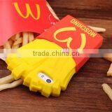 Wholesale French Fries Style Fashion Silicone Cell Phone Case for Iphone thumbnail-5
