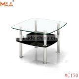 Cheap Tempered Glass Sofa Side Table thumbnail-1