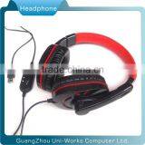 Computer Stereo Noise Cancelling Usb Headphone