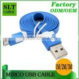 SLT Wholesale 1M 2M 3M Colorful Micro Usb Charger Awm 2725 Cable Quality Choice thumbnail-5