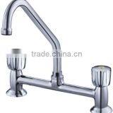 Hot cold water faucets& wall sink mixer tap