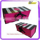 Foldable Flat Packed and Shipped Rigid Paper Gift Box