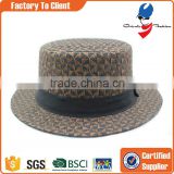 Wholesale crochet paper ladies straw hats for summer
