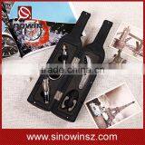 Wine Bottle Shape Box Accessory Opener Set thumbnail-1