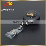 Promotional Novelty Round Plastic Yoyo Badge Reel With Lanyard Quality Choice thumbnail-2