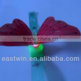 Brighter LED 3w Fiber optic butterfly Flower for decoration