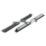 High Quality 19 Inch UTP Cat6 Cat5e 24 Port Patch Panel